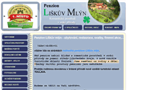 Desktop Screenshot of liskuvmlyn.eu